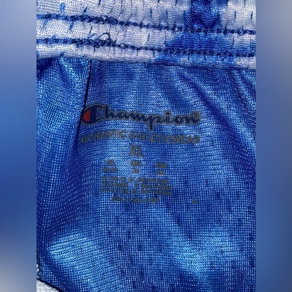 Champion Cloudy Blue and White Shorts - Picture 8 of 8